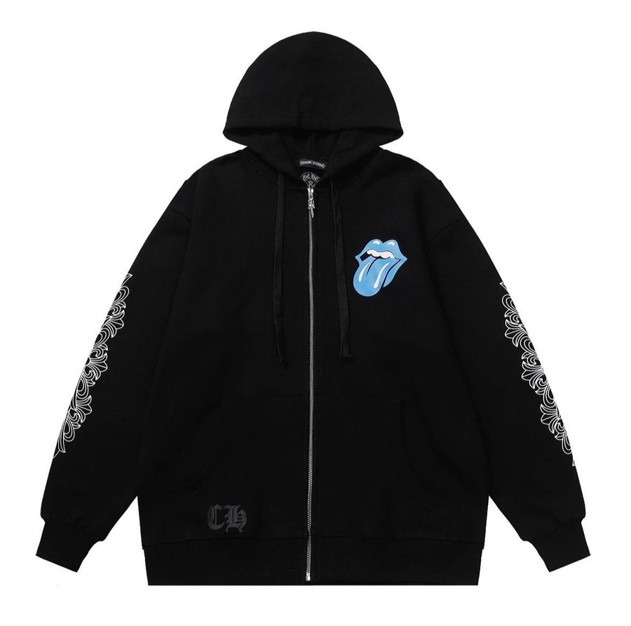 Chrome hearts zip-up hoodie 1