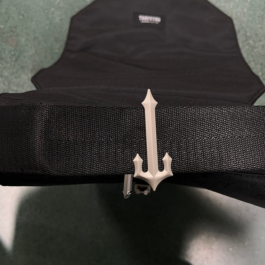 Trapstar -Cobra T Bag - Black/Silver 7