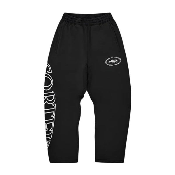 Corteiz Superior Royale Zip Jogger- Black
