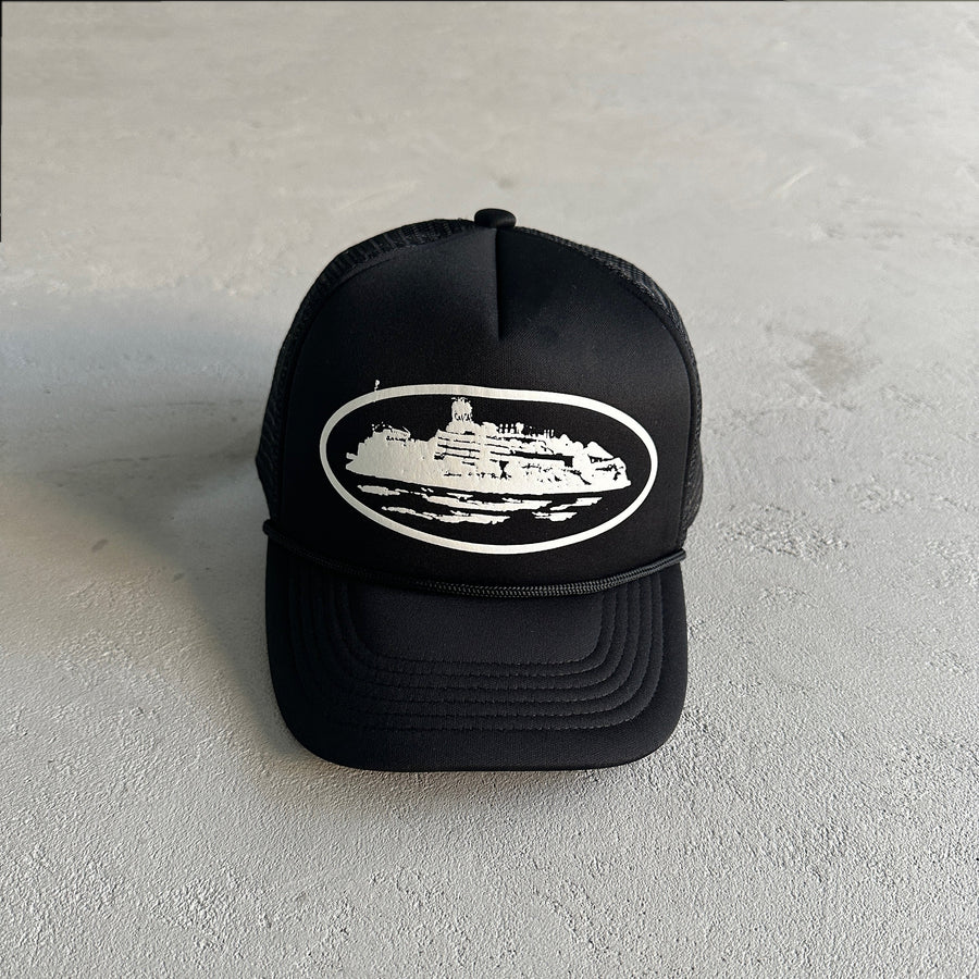 Corteiz Trucker Black Cap 2