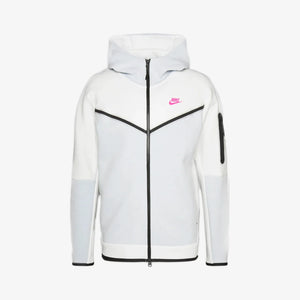 Nike White Pink & Black Tech Fleece 2