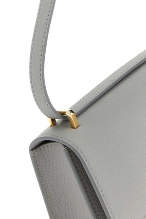 Burberry Mini Leather TB Cross-Body Bag "Grey" 3