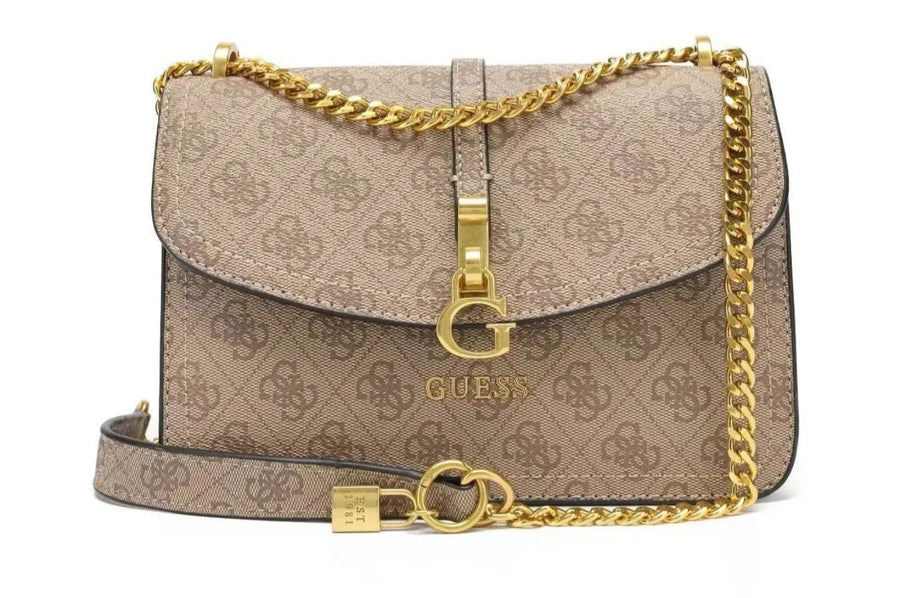 GUESS G James Shoulder Bag 'Coffee Brown' 1