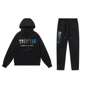 Decoded 2.0 Hooded Black Blue Tracksuit 1