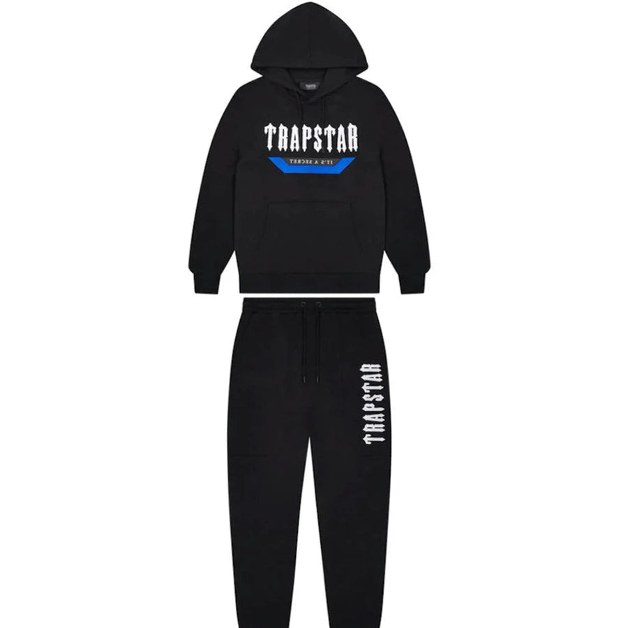 Trapstar IRONGATE TRACKSUIT - BLACK/ BLUE 1