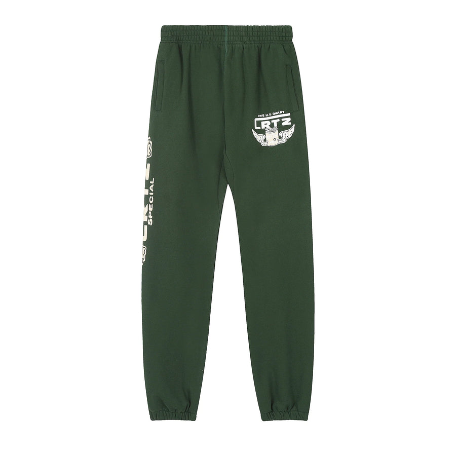Corteiz Gasolina Joggers - Green 1