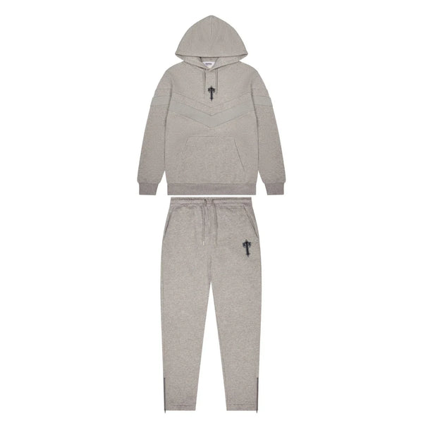 Trapstar Grey V Stripe Tracksuit