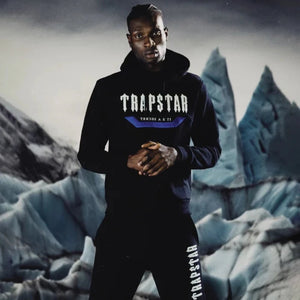 Trapstar IRONGATE TRACKSUIT - BLACK/ BLUE 5