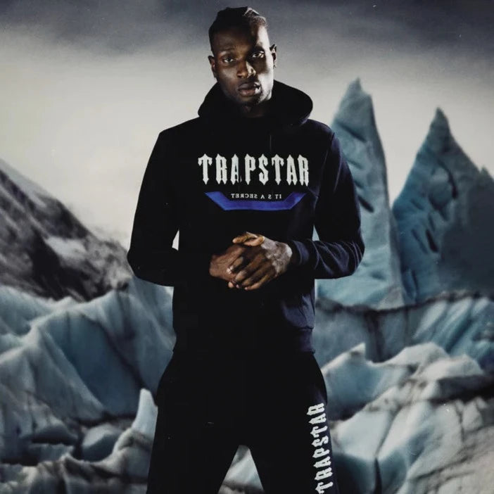 Trapstar IRONGATE TRACKSUIT - BLACK/ BLUE 5