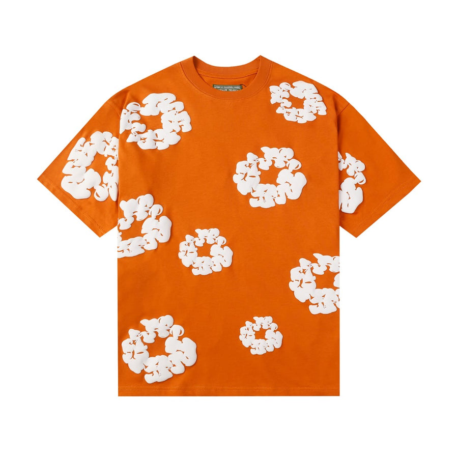 Denim Tears Bright orange Tee 1