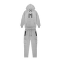 Trapstar Irongate T Grey Tech Zip Tracksuit