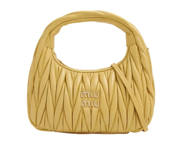 MIU MIU mini Wander matelassé "Beige"