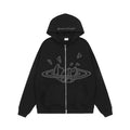 Broken Planet Zip Up Hoodie