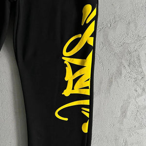 SYNAWORLD TEAM SYNA TRACKSUIT - MARL YELLOW/BLACK 4