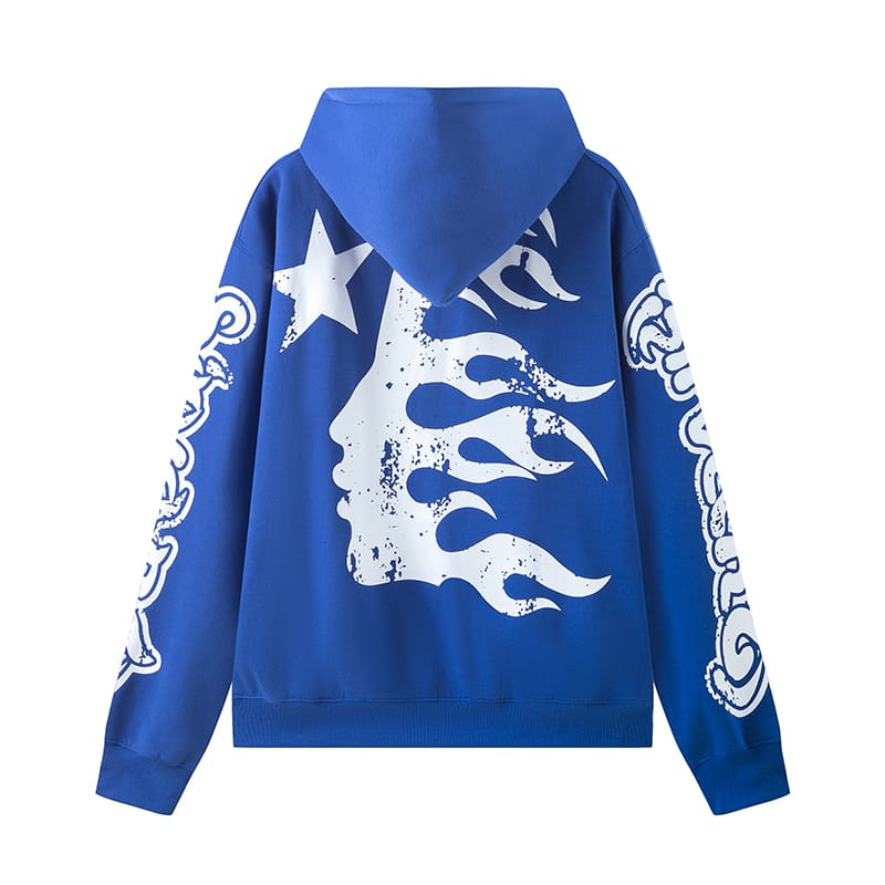 Hellstar Yoga Hoodie -Blue 2