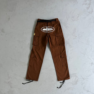 Corteiz Guerillaz* Cargo Pants Brown 2