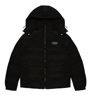 Trapstar Triple Black Hyperdrive Hooded Puffer Jacket 1
