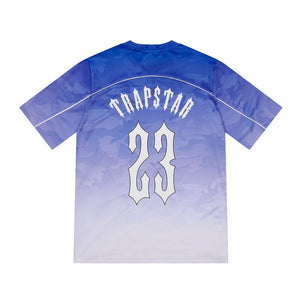 Trapstar T Football Jersey- Gradient Blue 2