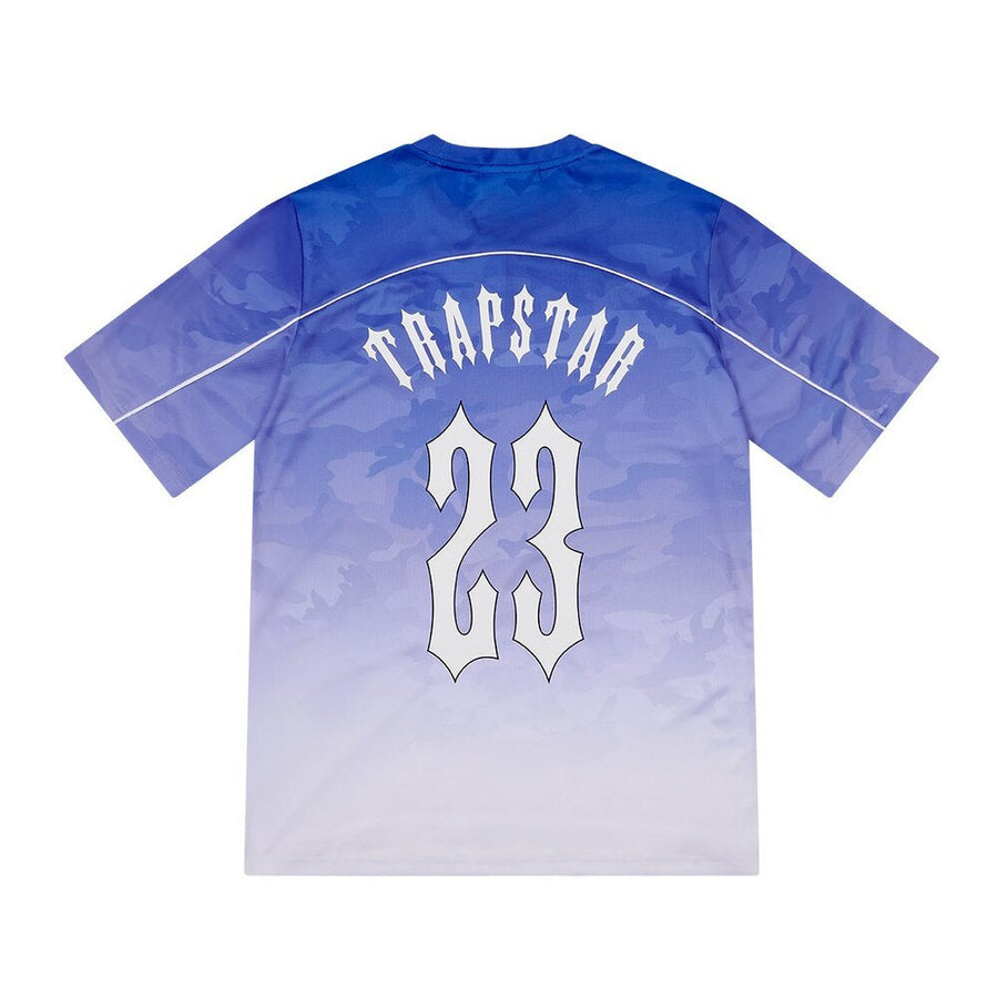 Trapstar T Football Jersey- Gradient Blue 2