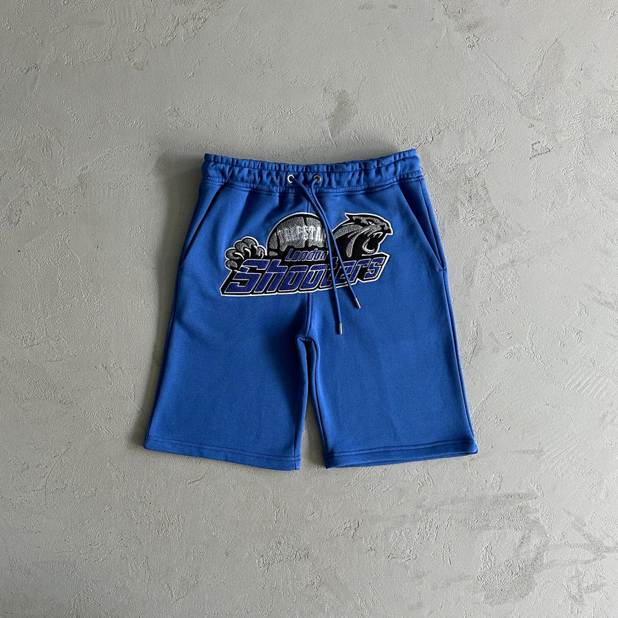 Trapstar Shooters Chenille Blue Dazzling Short 2