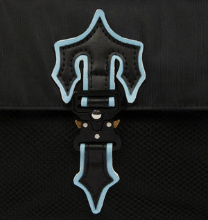 Trapstar Black & Ice Blue Irongate Messenger Bag 1.0 3