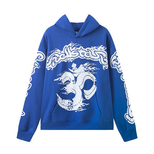 Hellstar Yoga Hoodie -Blue 1