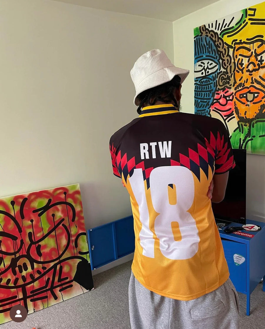 Corteiz Club RTW Football Jersey - (YELLOW) 4