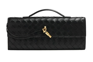 Bottega Veneta Andiamo Long Clutch "Black" 1