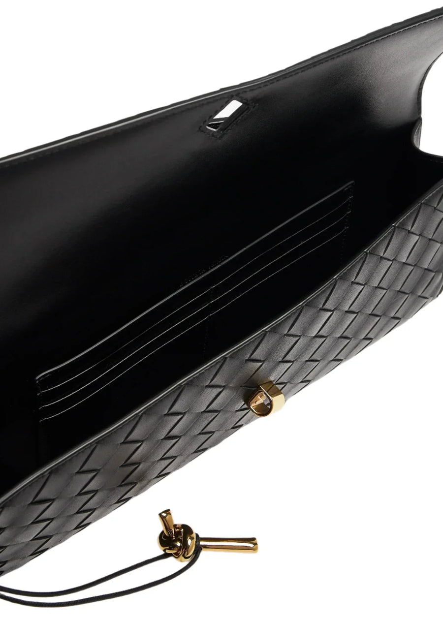 Bottega Veneta Andiamo Long Clutch "Black" 5