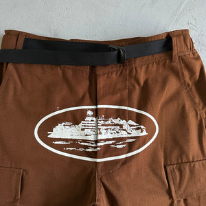 Corteiz Guerillaz* Cargo Pants Brown 3