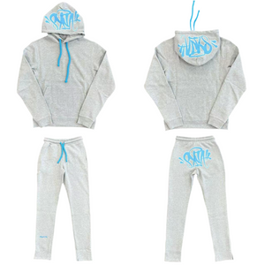 Synaworld “Syna Logo” Tracksuit - Grey / Blue 1