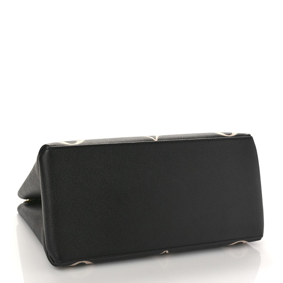 LOUIS VUITTON Empreinte Monogram Giant Petit Palais "Black Beige" 4
