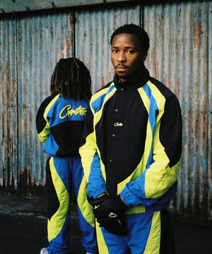 Corteiz Vertigo Shuku Tracksuit- Black/Green/Blue 3