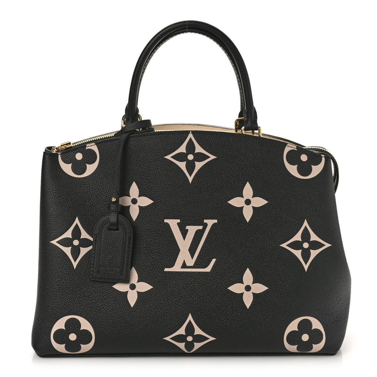 LOUIS VUITTON Empreinte Monogram Giant Petit Palais "Black Beige"