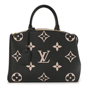 LOUIS VUITTON Empreinte Monogram Giant Petit Palais "Black Beige" 1