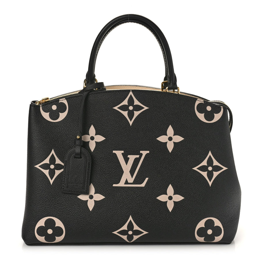 LOUIS VUITTON Empreinte Monogram Giant Petit Palais "Black Beige" 1