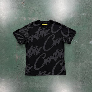 Black Alcatraz Full Print Tee 1