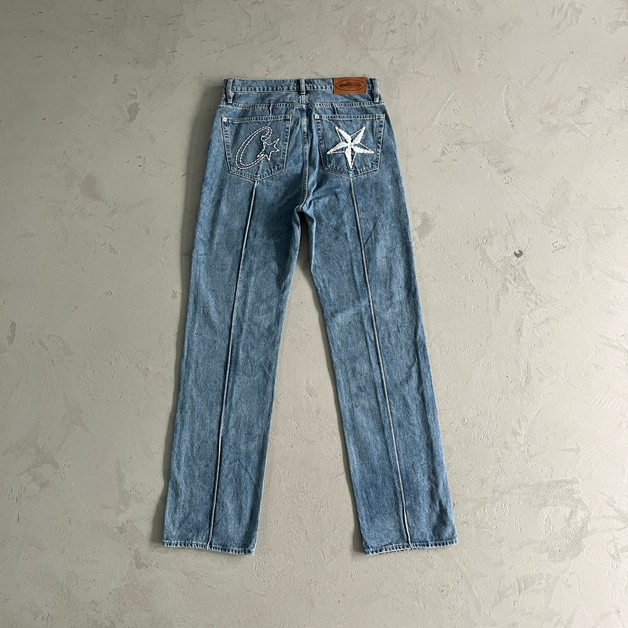 Corteiz C Star Denim Jeans 2