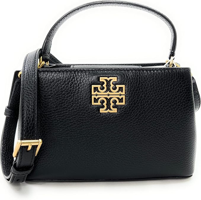 Tory Burch Britten Micro Satchel "Black" 2