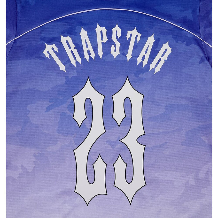 Trapstar T Football Jersey- Gradient Blue 4