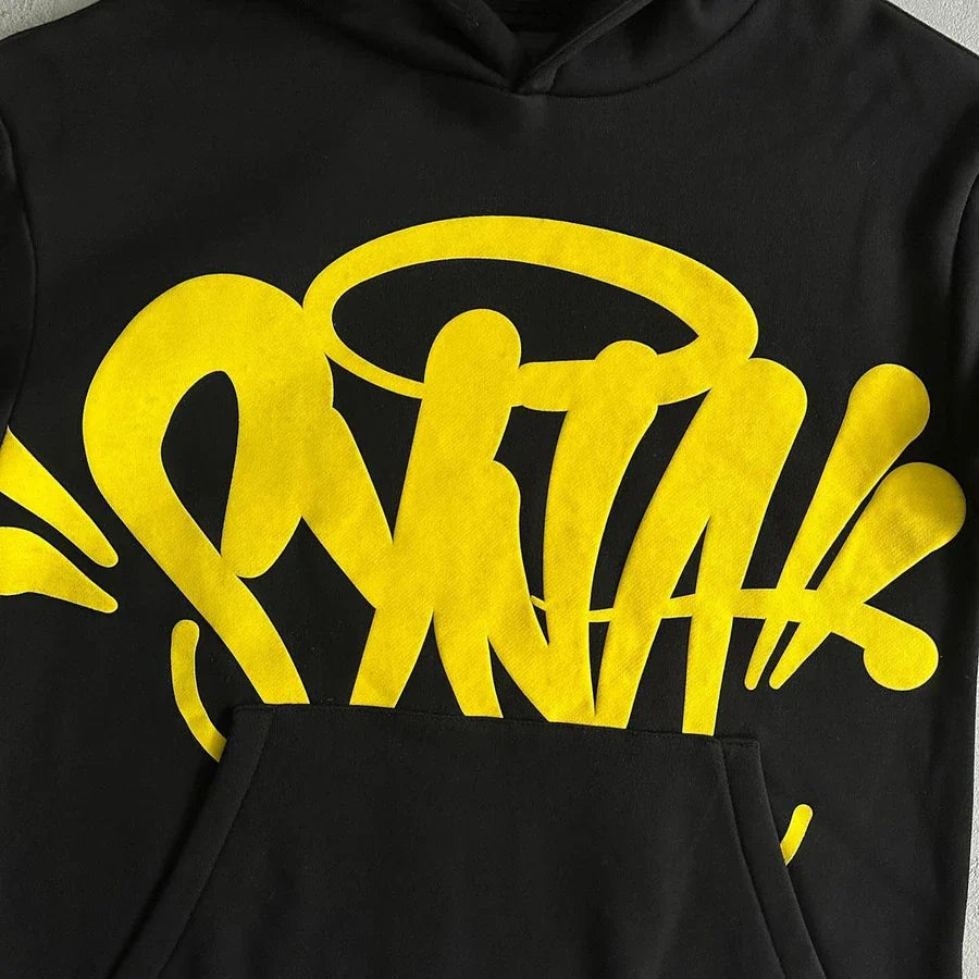 SYNAWORLD TEAM SYNA TRACKSUIT - MARL YELLOW/BLACK 5