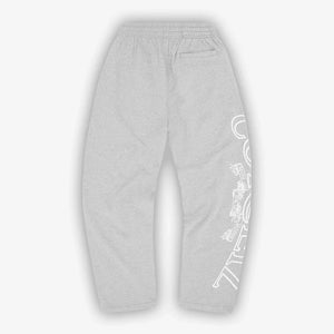Corteiz Superior Royale Zip Jogger-Grey 2