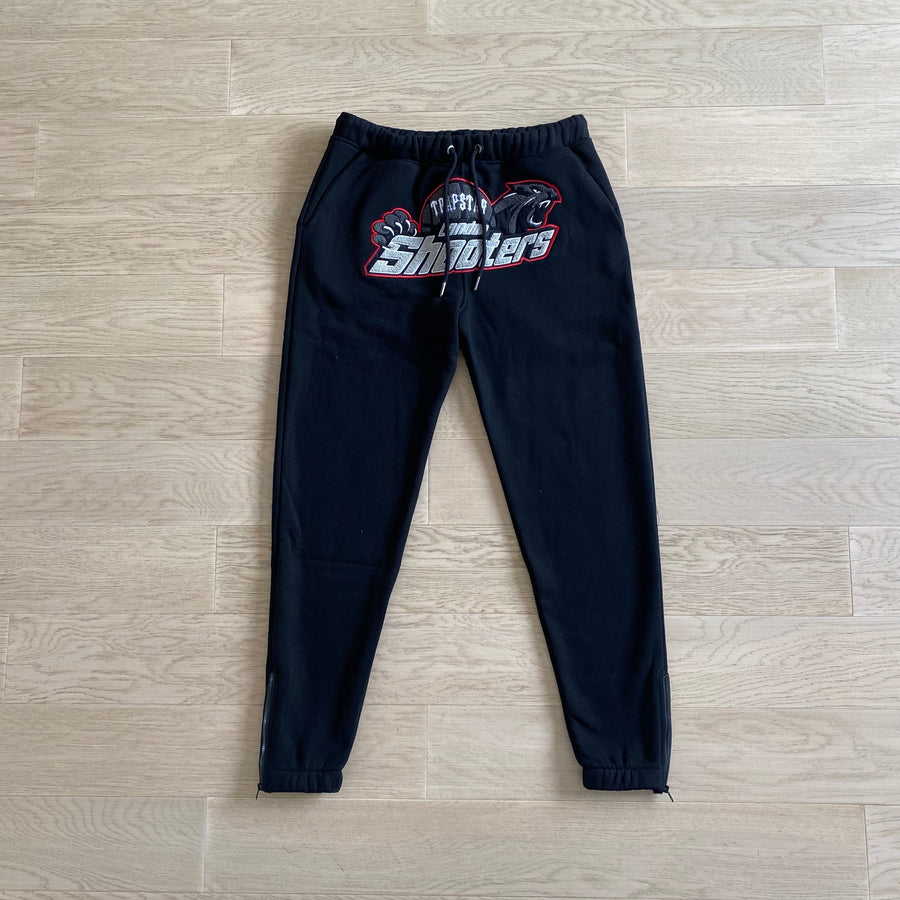 Trapstar London Shooters Black Red Edge Tracksuit 4