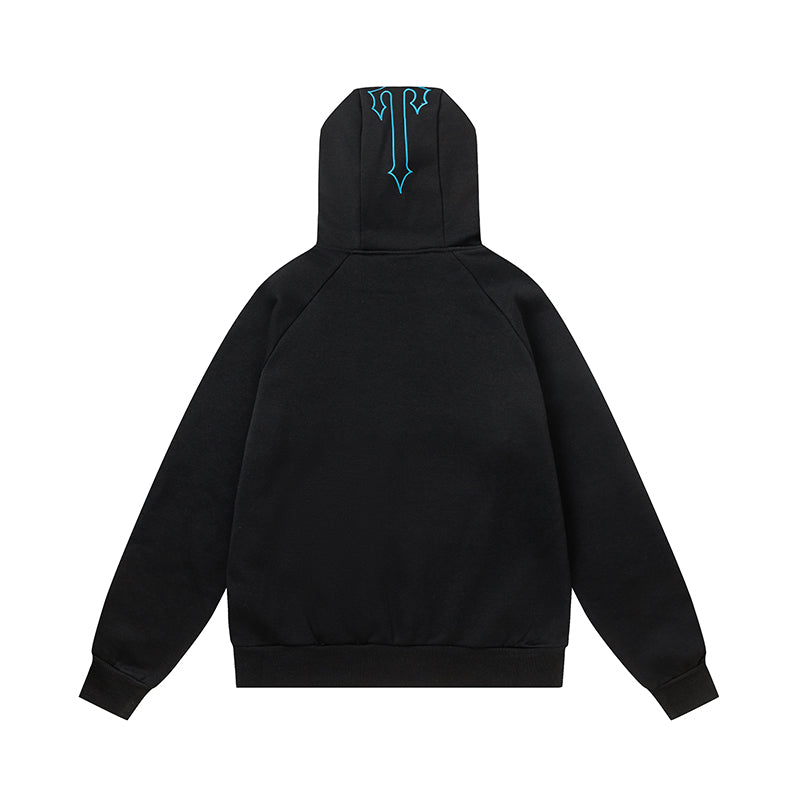 Decoded 2.0 Hooded Black Blue Tracksuit 3