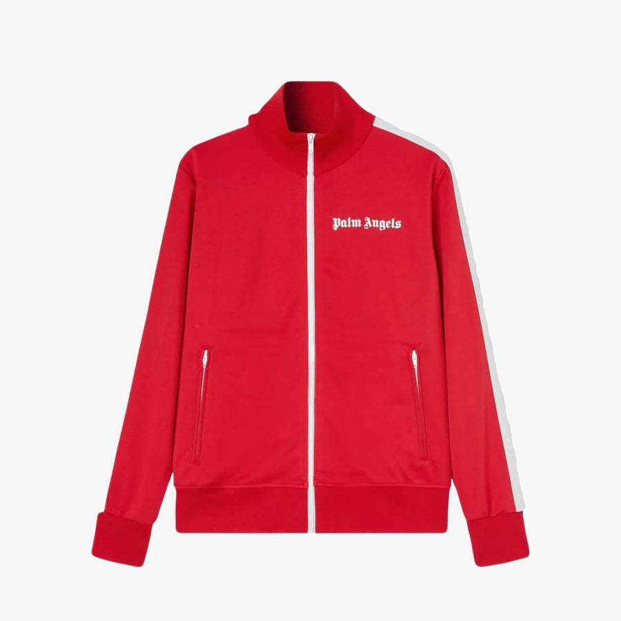 Palm angels logo red classic tracksuit 2