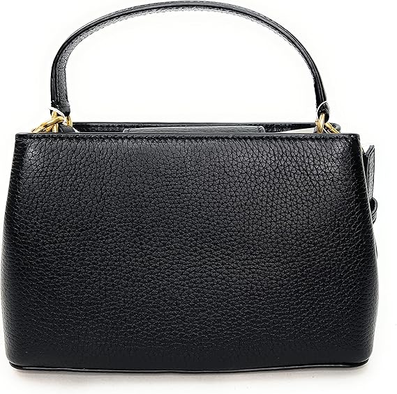 Tory Burch Britten Micro Satchel "Black" 5