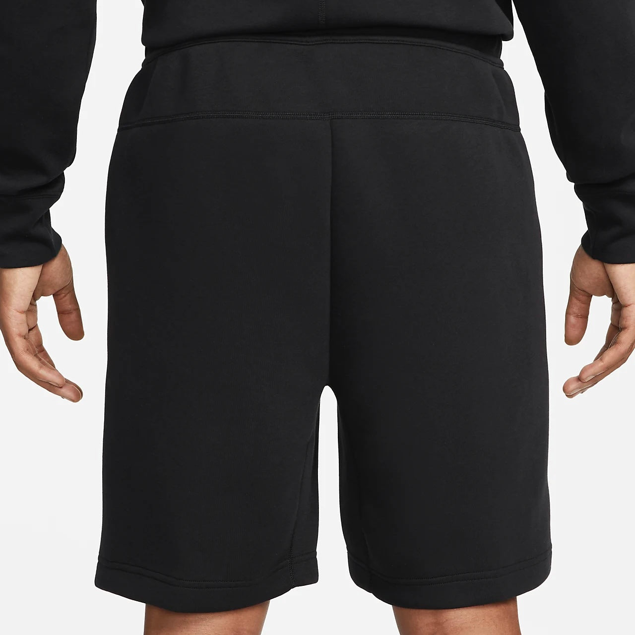 Nike Black Sportswear Shorts Tech Fleece