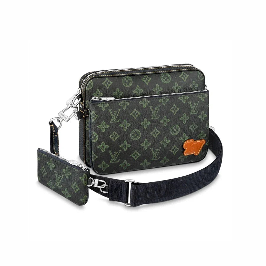 Trio Messenger Colorful & Patterned Men’s Bag 1