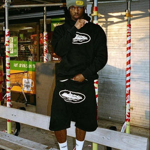 Corteiz Black Alcatraz Hoodie 3