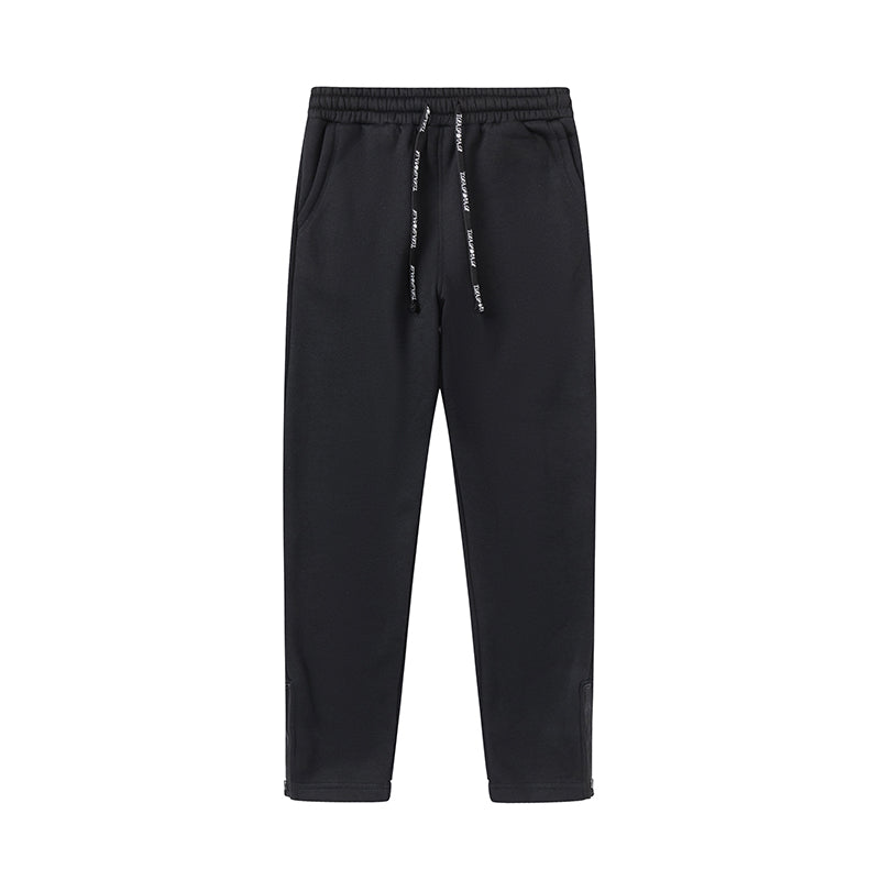Trapstar Script Zip Through Hoodie Tracksuit- Black/White/Purple Tint 5